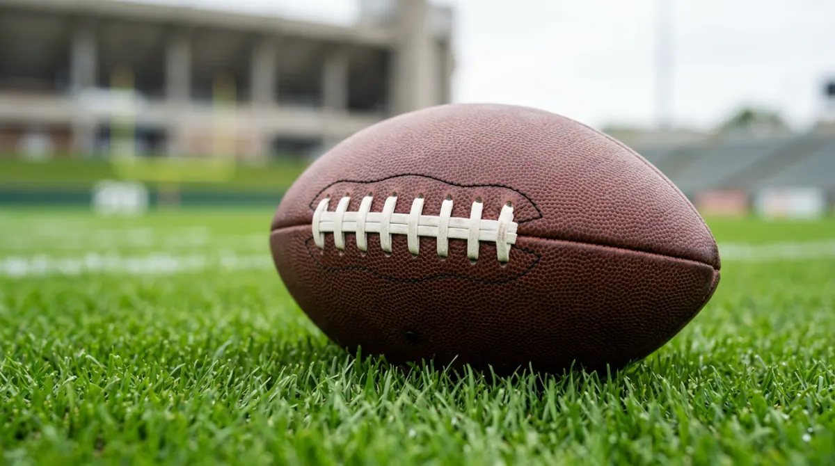 Random NFL team generator — American football on a stadium field